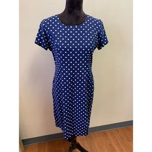 Vintage Jennifer James Polka Dot Dress